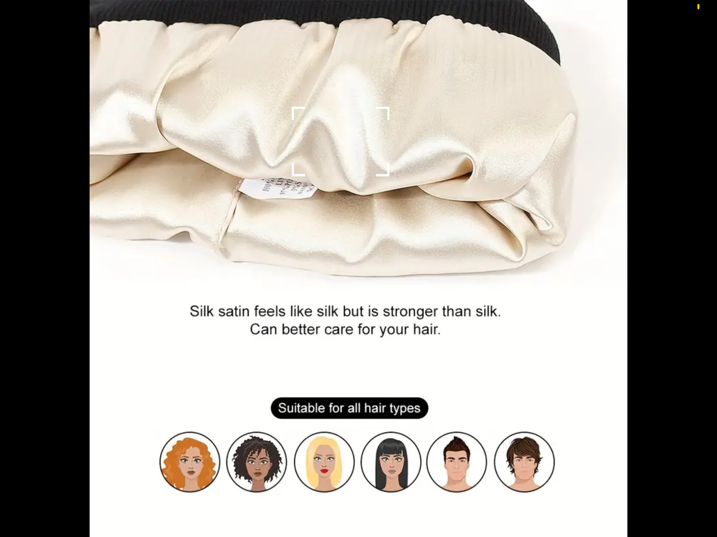Satin lined beanies
