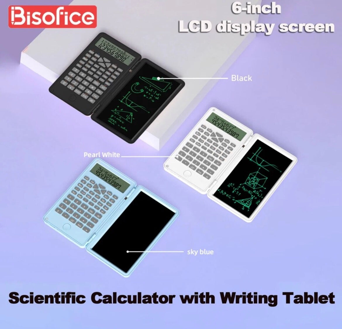 Scientific Calculator with Erasable writing