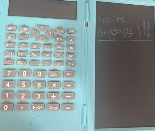 Scientific Calculator with Erasable writing